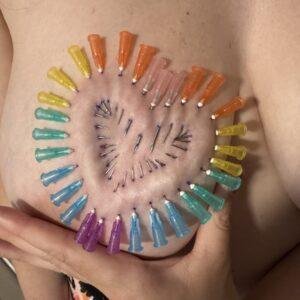 Pride Heart Needle Stencil Kit